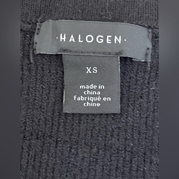 New ~ HALOGEN ~ Sparkle Sequin Sweater XS VISCOSE SOFT OVERSIZED - Picture 4 of 6